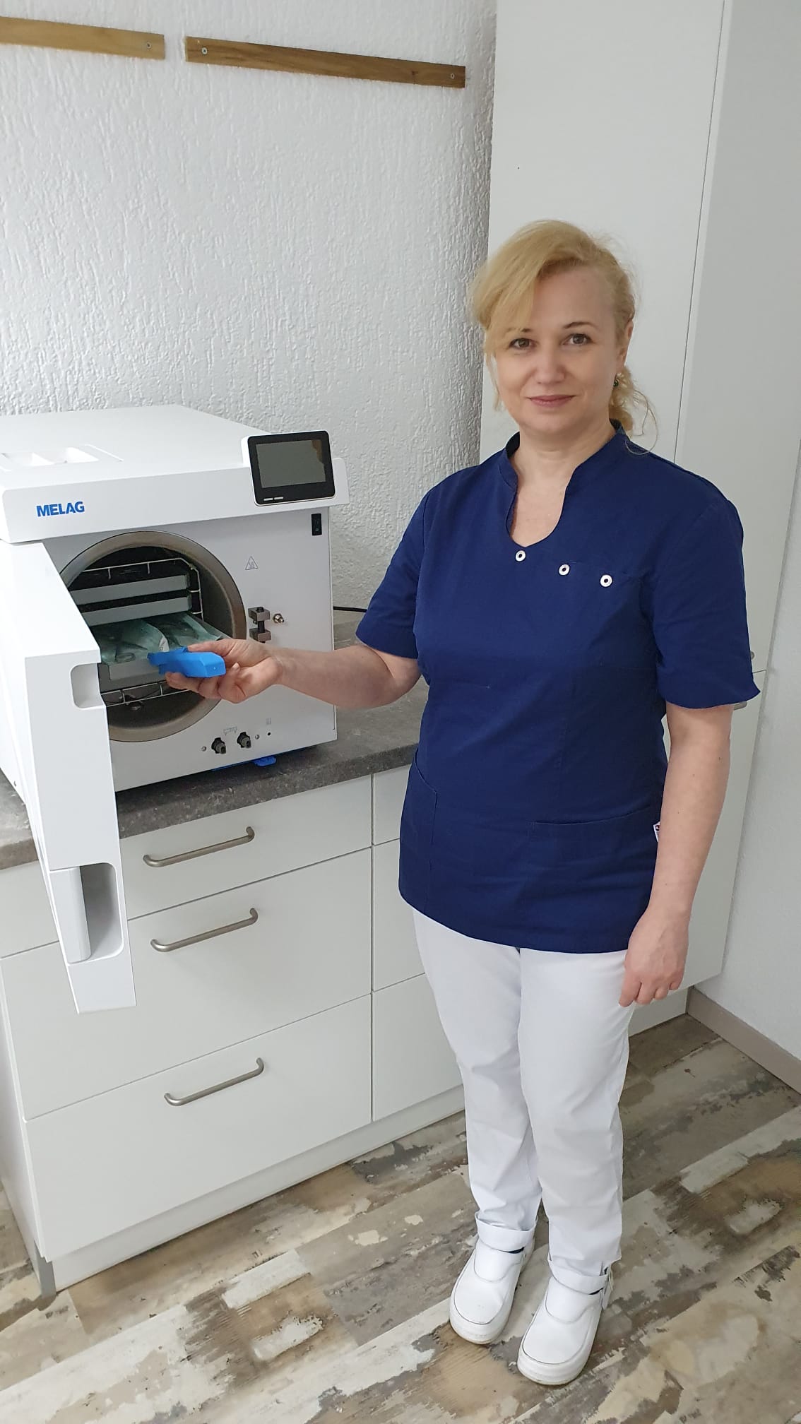 Professionelle Hausbesuch-Ausrüstung für Fußpflege